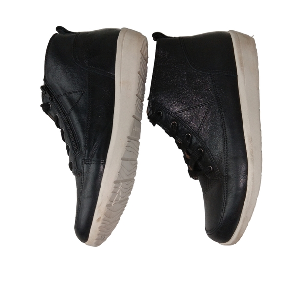 Vionic bllack Leather High-Top Sneakers - Picture 4 of 11